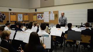 Tevis Laukat Visits BVG Upper and Prep School Jazz Bands