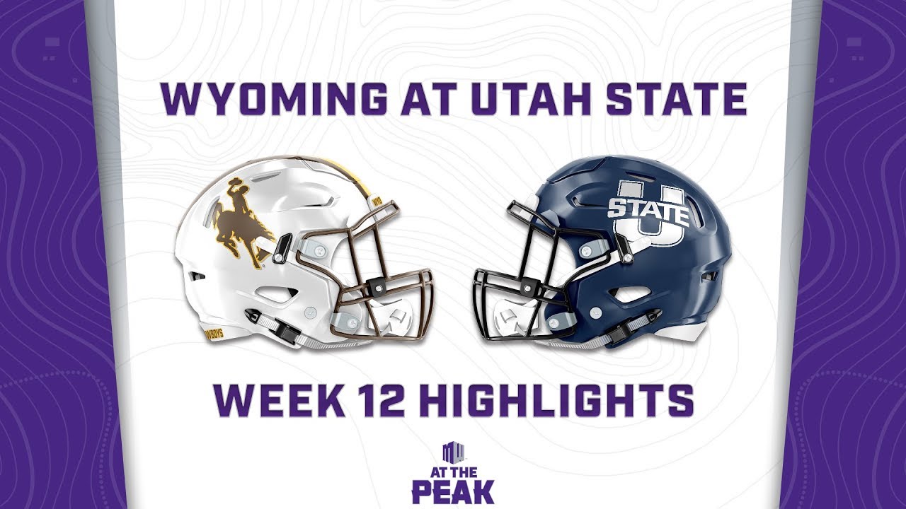 HIGHLIGHTS: Wyoming Cowboys Vs Utah State Aggies - YouTube