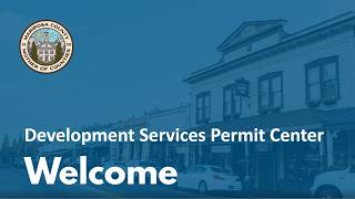 Development Services Permit Center | Welcome