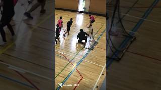 【ボレーシュート🔥🥅】 #salibandy #フロアボール #floorball #goal #シュート #アイスホッケー