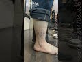 Ankle tattoo kaisa laga #blackblinktattooatelier #tattoo #viral