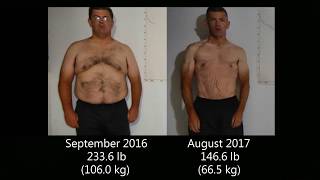 Time-Lapse Weight Loss Transformation
