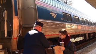 Amtrak's Cardinal 50 Gettin' It Done at Staunton's Train Station!