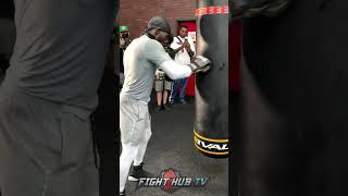 TERENCE CRAWFORD SHOWS YOU WHY HES A MASTER BOXER - FULL WORKOUT IN 60 SECONDS
