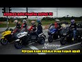 Xseries ride kari kepala ikan pantai remis part 1 ( musim hujan jalan banjir 🌦️)