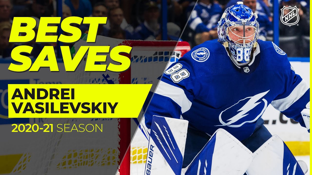 Best Andrei Vasilevskiy Saves From The 2020-21 NHL Season - YouTube