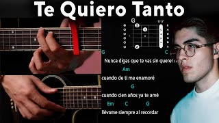 Te Quiero Tanto - Kevin Kaarl - GUITARRA Tutorial / DEMO (CON CAPO) | Acordes