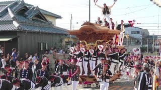 2017年10月9日 和泉市 信太・幸地区 祭礼 後宮 午後曳行 信太連合パレード by ダンジリJAPAN