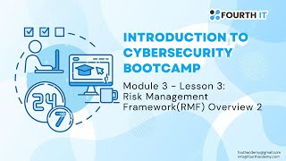 Module 3 - Lesson 3 - Risk Management Framework Overview 2