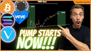 WARNIGN: LAST CHANCE BEFORE CRYPTO PUMPS!!! -  ALTCOINS VET, MCADE, DEVVE \u0026 ECOMI, VEVE!!