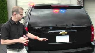 Vertex application on lift back / hatch back of Chevy Tahoe with SlimLighter