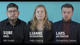 FNP Fryslân, PvdA Limburg, ChristenUnie Zeeland