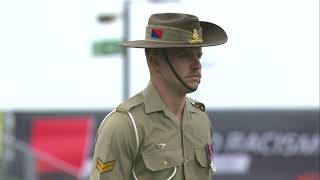 Brisbane Roar Anzac Ceremony 2022