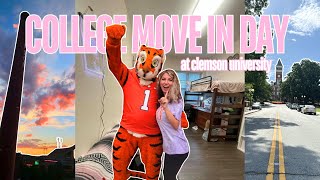 COLLEGE MOVE-IN VLOG at clemson university!! | dorm tour | orientation | *freshman year*