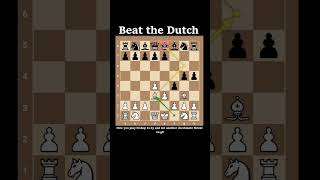 Beat the Dutch Defense | Chess Trick for Beginners