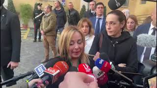 Le parole del premier Giorgia Meloni alla camera ardente di sinisa mihajlovic in campidoglio