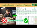 Invoice Tracker : Real Workflow (From Invoice to Payment)