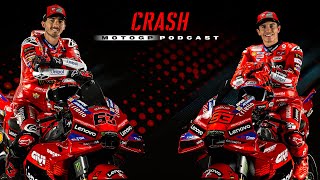 Marc Marquez in 2025 Factory Ducati colours! 🔴 | MotoGP Podcast