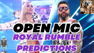 No Name Wrestling Podcast Episode 55, Open Mic Royal Rumble Predictions