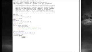 python shell vs program