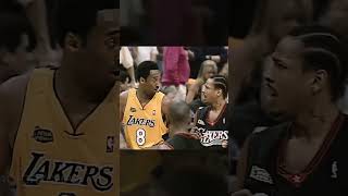 Kobe & Iverson TRASH TALKING 😤🔥 #shorts