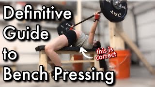 HOW TO BENCH PRESS + why you should arch your back | Powerlifting Basics Ep. 5