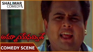 Ammaye Navvithe Movie || M. S. Narayana Hilarious Comedy Scene || Shalimarcomedy