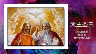 2021.05.30 潮语福音与讲解 - 圣玛窦福音　28:16-20 萧永伦神父主讲  Teochew Homily by Fr  Henry Siew