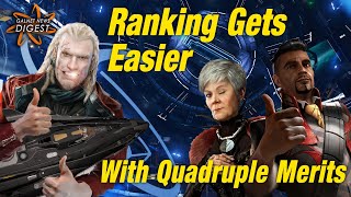 Ranking Gets Easier with Quadruple Merits (Elite Dangerous)