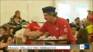 2016-09-10 TG3 Lazio: sul pranzo offerto dallo chef Heinz Beck nelle tendopoli Croce Rossa