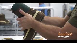 Behind the Curtain: Building your boots. Witness the Precision of Kenetrek Boot Making!