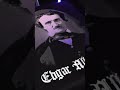 Edgar Allan Poe Half-Toned T-Shirt Printed with SupaDTF