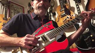 Ali Kat Guitars Plymouth Fury demo - Vince Lee