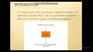 Query processing (BE13F05F009)