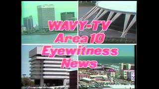 WAVY Archive: June 1981 Area 10 Eyewitness News Becomes The Daily News