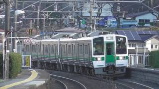 【さようなら｢東北本線719系｣】『719系[570M]』2016/12/23(JR東北本線・杉田駅～郡山駅)