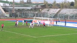 Casertana - Poggibonsi 0-0 Traversa di Criuciani vista dai distinti