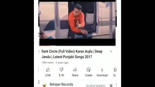 Sidhu Moose wala Copy Tune from Karan Aujla (Dark Circles) | Karan Aujla | MooseTape Copy