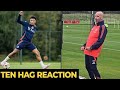 Ten Hag reaction on Jadon Sancho return to Manchester United training | Man Utd News.