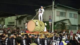 令和元年8月14日　金岡盆踊り 金岡神社宮入　西御坊