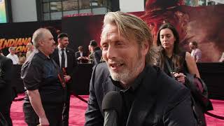 Indiana Jones and the Dial of Destiny Los Angeles Premiere - itw Mads Mikkelsen (Official video)