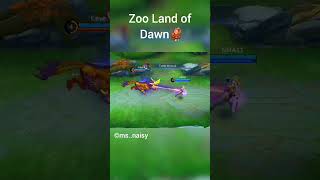 Zoo Land of Dawn🦧 #mobilelegends #mobilelegendsbangbang #mlbbcreatorcamp #mobilelegend #mlbb #ml