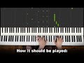 Pianos are Never Animated Correctly (Tom & Jerry)