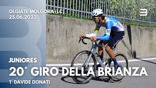 Lo junior Davide Donati (Trevigliese) vince il 20° Giro della Brianza