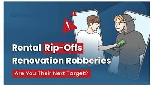 How to Protect Yourself from Rental Rip-offs and Renovation Scams? #AskRealtorMani