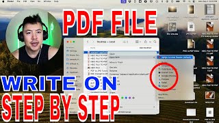 ✅ How To Write On PDF Document With Mac 🔴