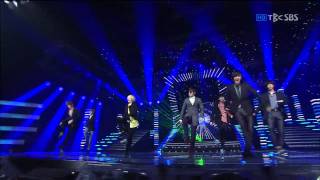 110828 SBS Popular song Super Junior (Mr. Simple