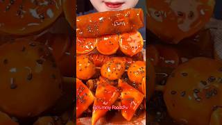 [ASMR] Delicious Gourmet fried skewers platter 🤤 #shorts #chinesefood #koreanfood #mukbang #food