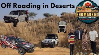 Off-roading in Deserts | Biggest Camping Festival 3.0 with @Ghumakkadbugz