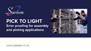 Pick to Light System for Manufacturing \u0026 Assembly